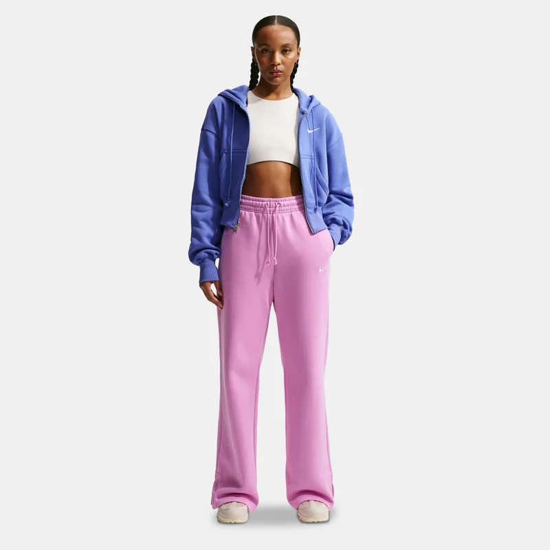 نايكي بنطلون رياضي نسائي واسع الساق من صوف الفينيكس